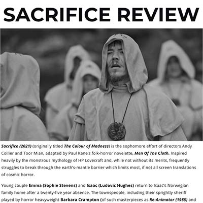 SACRIFICE REVIEW 2021